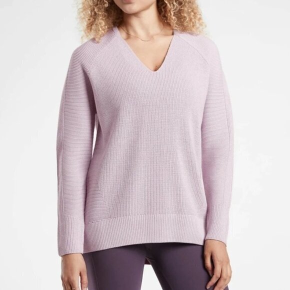 Athleta Sweaters - Athleta Hanover V Neck‎ Sweater XS